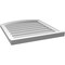 Ekena Millwork Arch Top Surface Mount PVC Gable Vent: Functional, w/ 2"W x 2"P Brickmould Sill Frame, 24"W x 26"H GVPAR24X2603SF - alternate 4